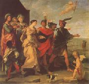 Guido Reni The Abduction of Helen (mk05) USA oil painting artist